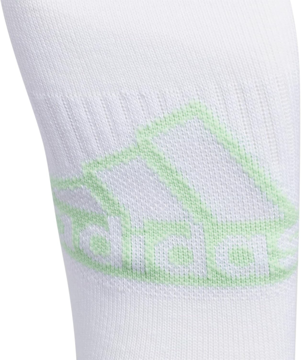 image:imageadidas Mens Superlite No Show Socks 6 Pairs Lightweight amp BreathableClassicCool Light HeatherWhiteSemi Green Spark