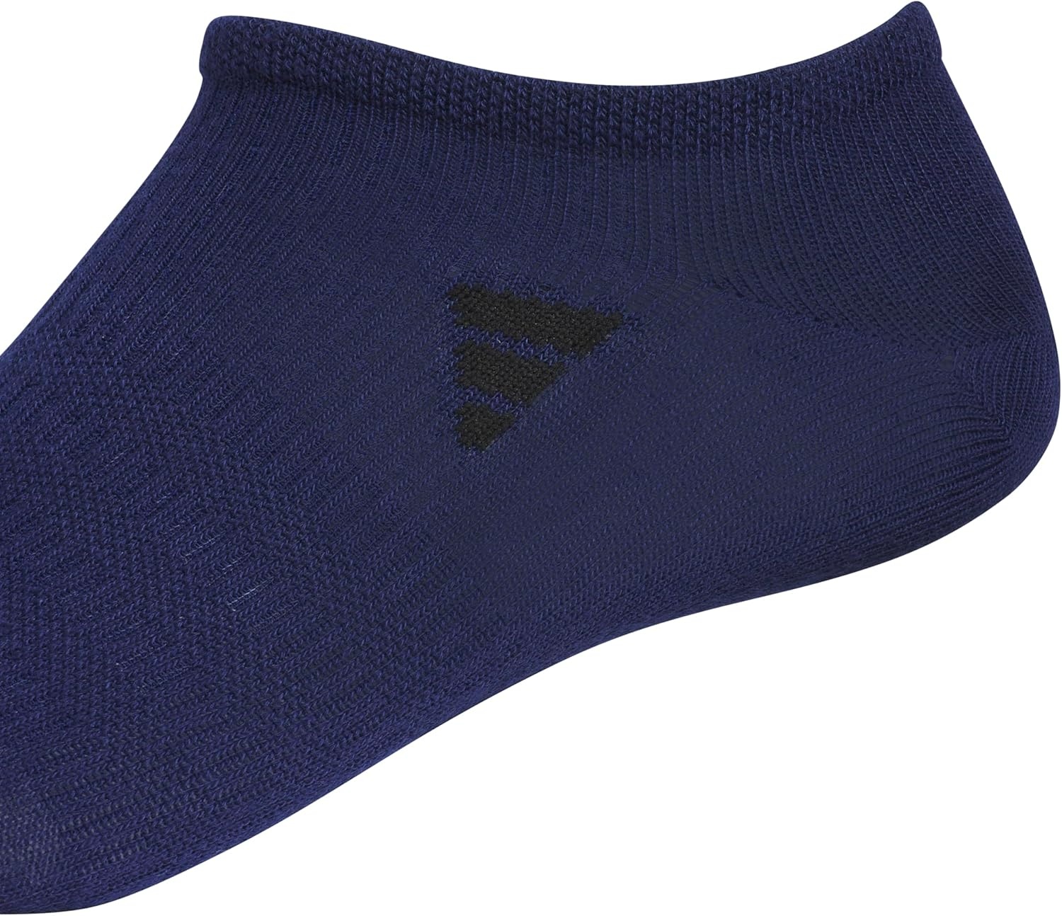 image:imageadidas Mens Superlite No Show Socks 6 Pairs Lightweight amp BreathableDark BlueTech Indigo BlueCrew Blue3