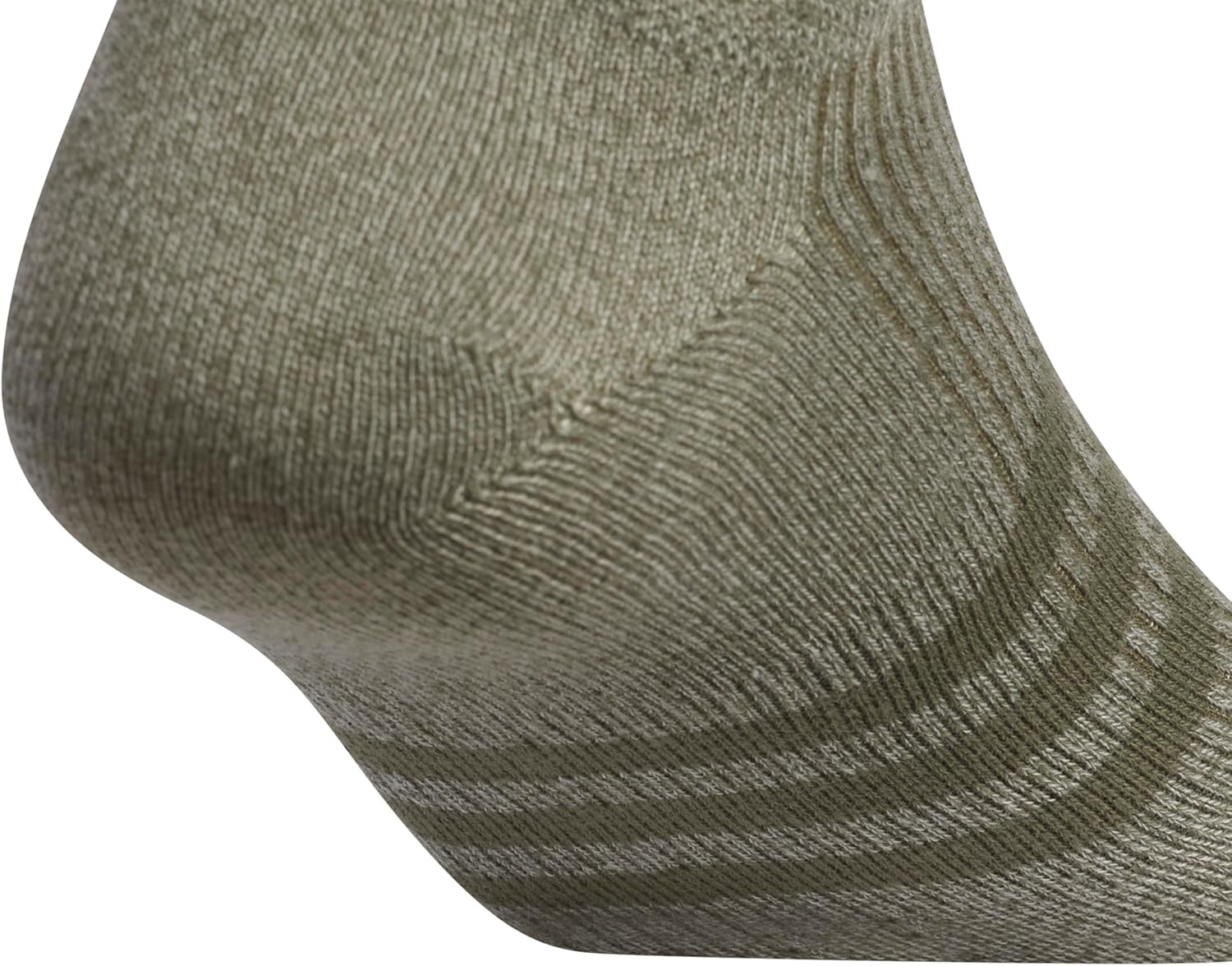 image:imageadidas Mens Superlite No Show Socks 6 Pairs Lightweight amp BreathableOff WhitePutty GreyOlive Strata Green3