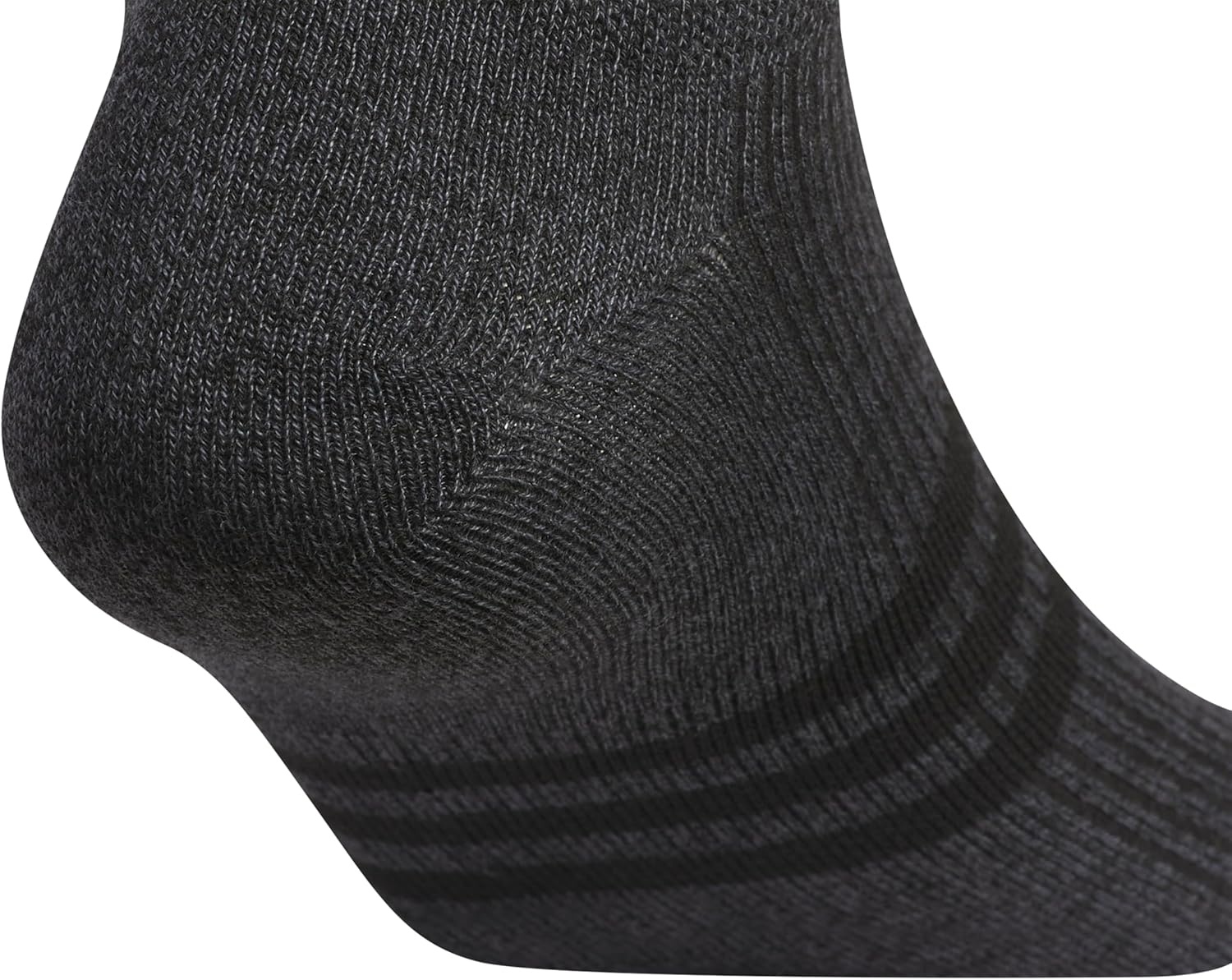 image:imageadidas Mens Superlite No Show Socks 6 Pairs Lightweight amp BreathableOnix GreyBlack3