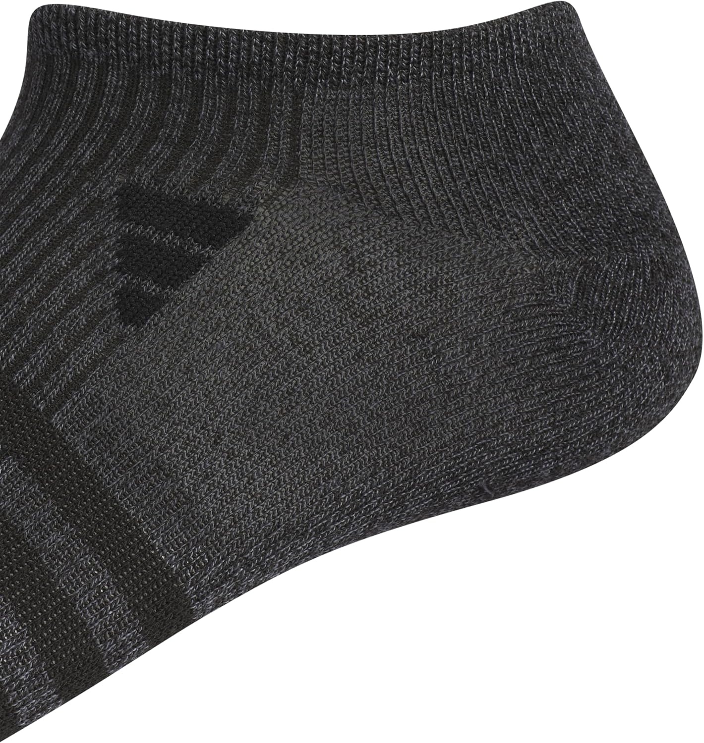 image:imageadidas Mens Superlite No Show Socks 6 Pairs Lightweight amp BreathableOnix GreyBlack3