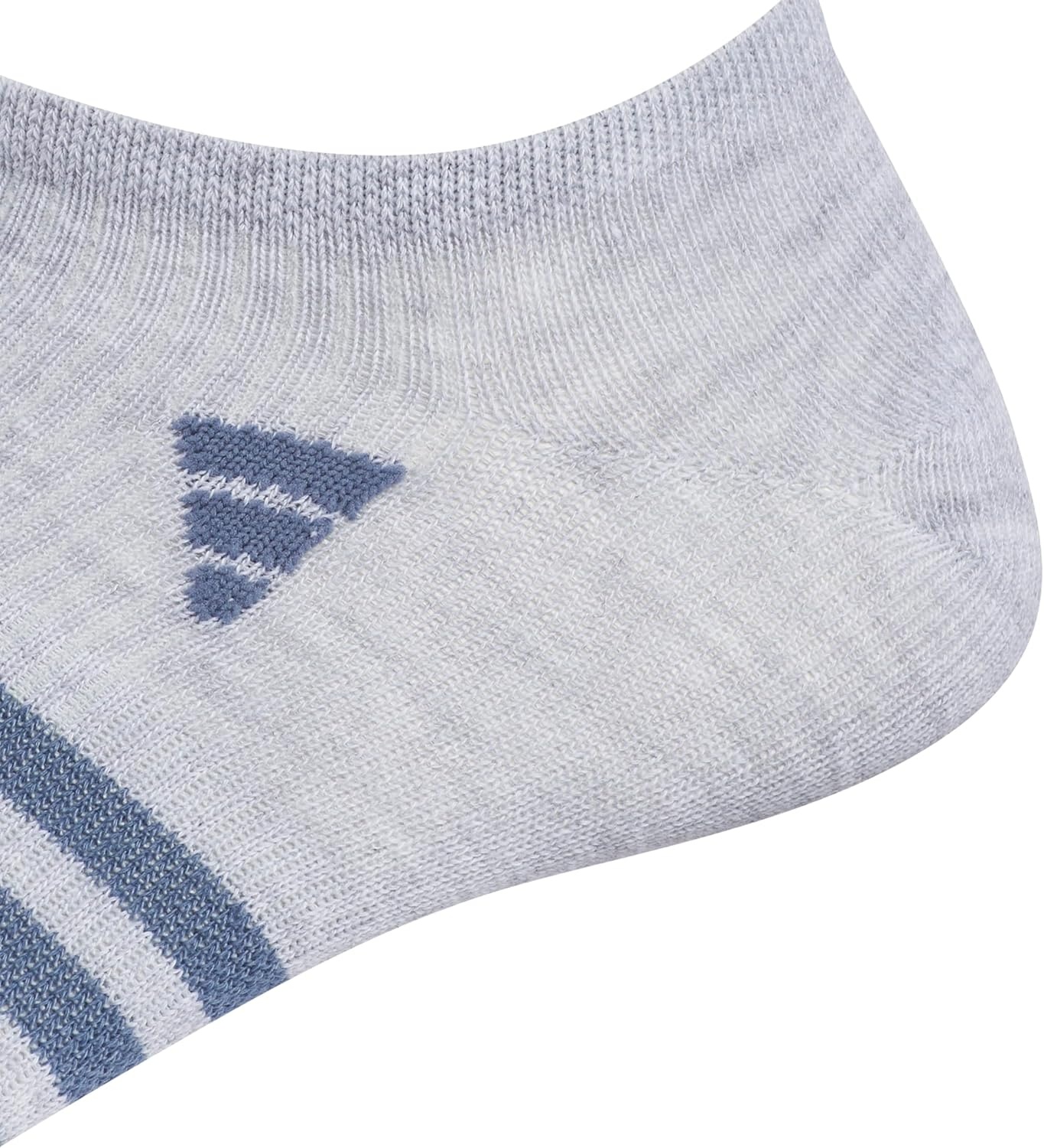 image:imageadidas Mens Superlite No Show Socks 6 Pairs Lightweight amp BreathablePreloved Ink BlueLegend Ink BlueCool Light Heather3