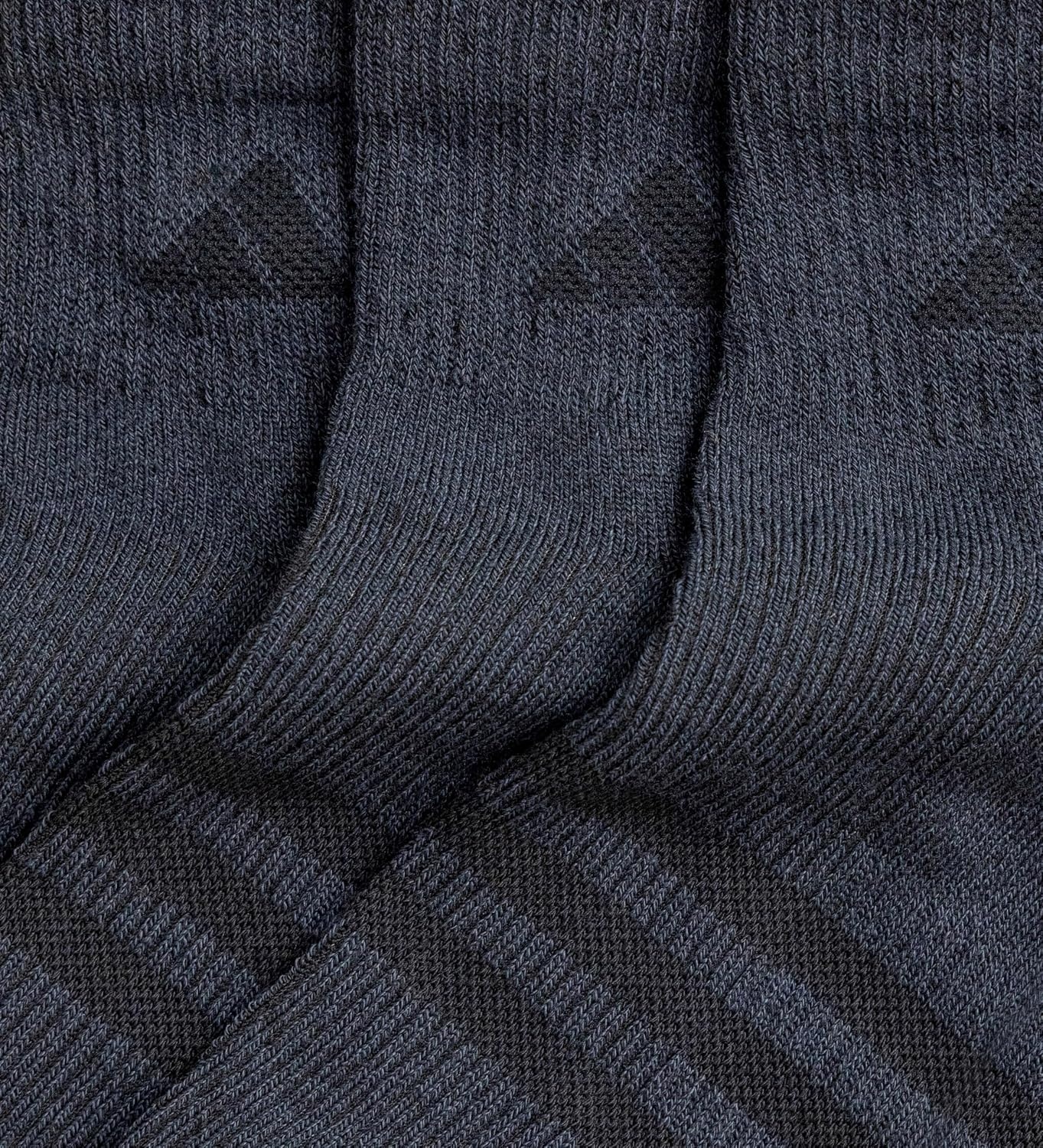 image:imageadidas Mens Superlite Quarter Ankle Socks 6 Pairs Lightweight amp BreathableBlackNight Grey3