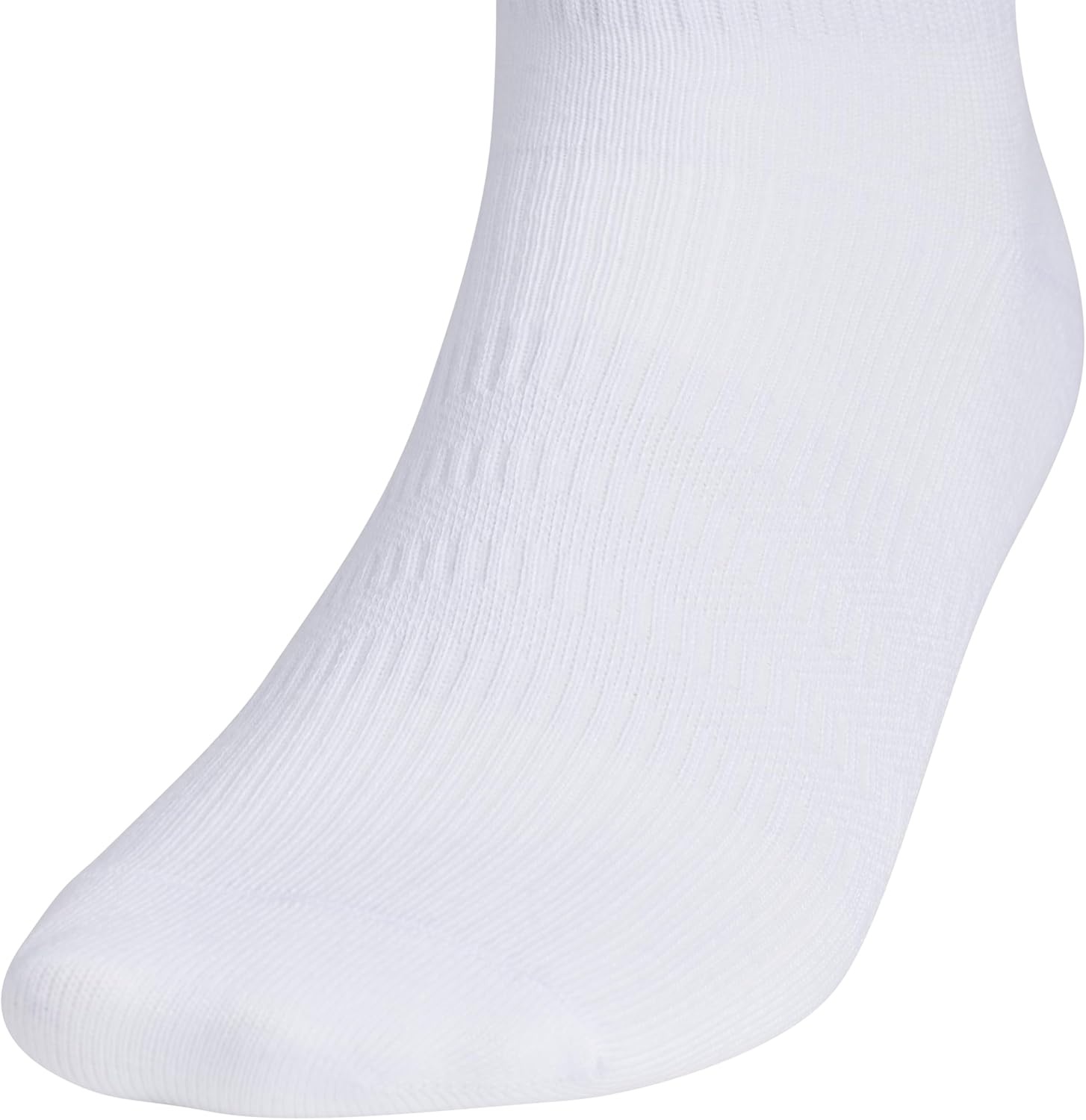 image:imageadidas Mens Superlite Quarter Ankle Socks 6 Pairs Lightweight amp BreathableWhiteBlack3