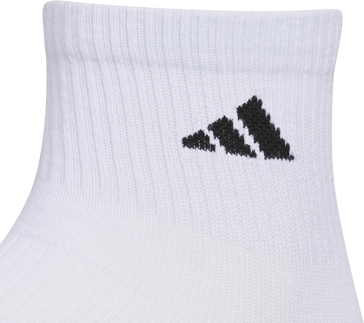 image:imageadidas Mens Superlite Quarter Ankle Socks 6 Pairs Lightweight amp BreathableWhiteBlack3