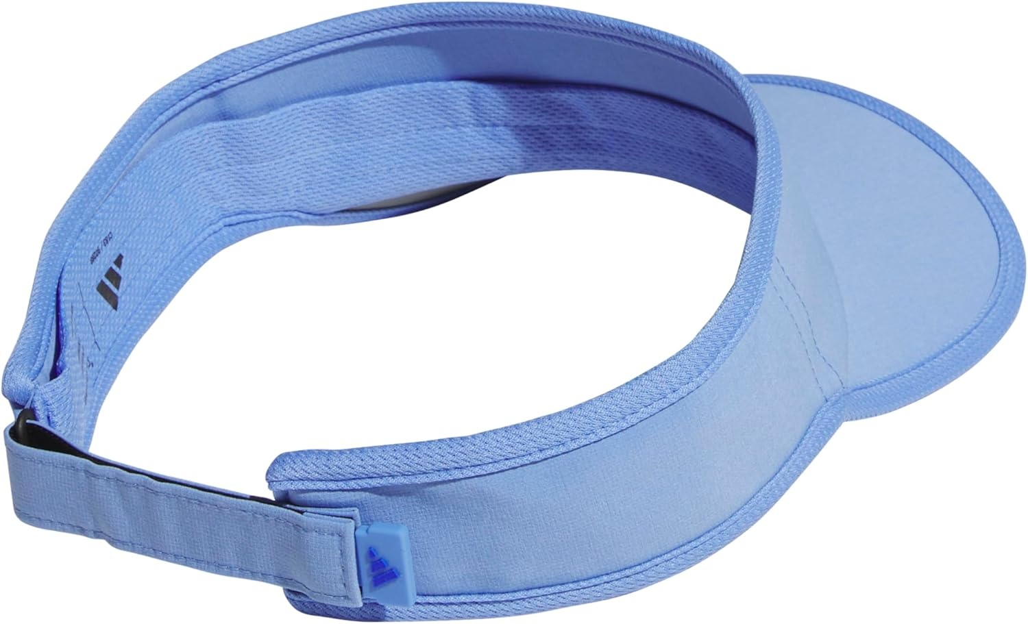 image:imageadidas Mens Superlite Visor Lightweight MoistureWicking Running HatBlue FusionHires Blue3