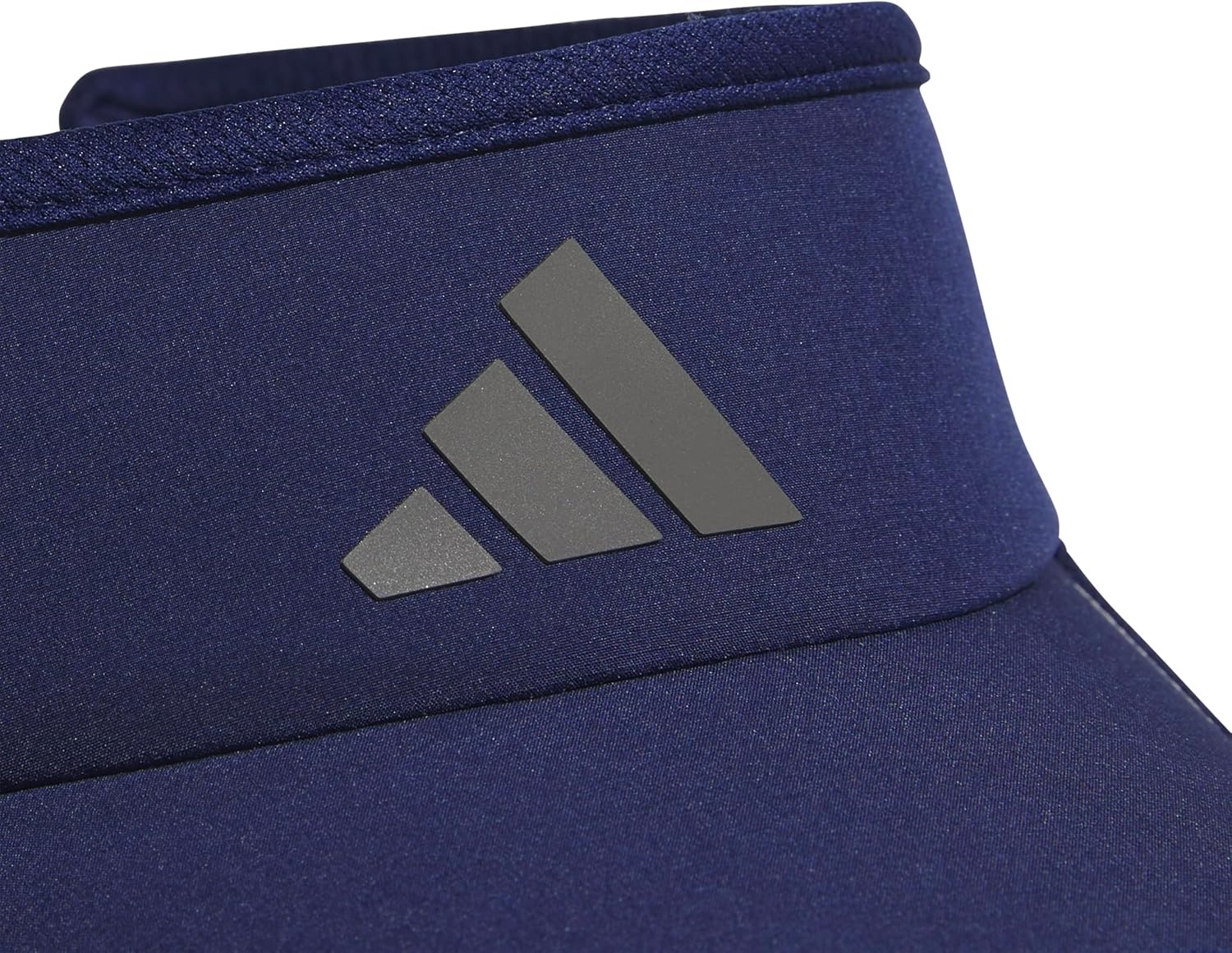 image:imageadidas Mens Superlite Visor Lightweight MoistureWicking Running HatDark BlueGrey Four3