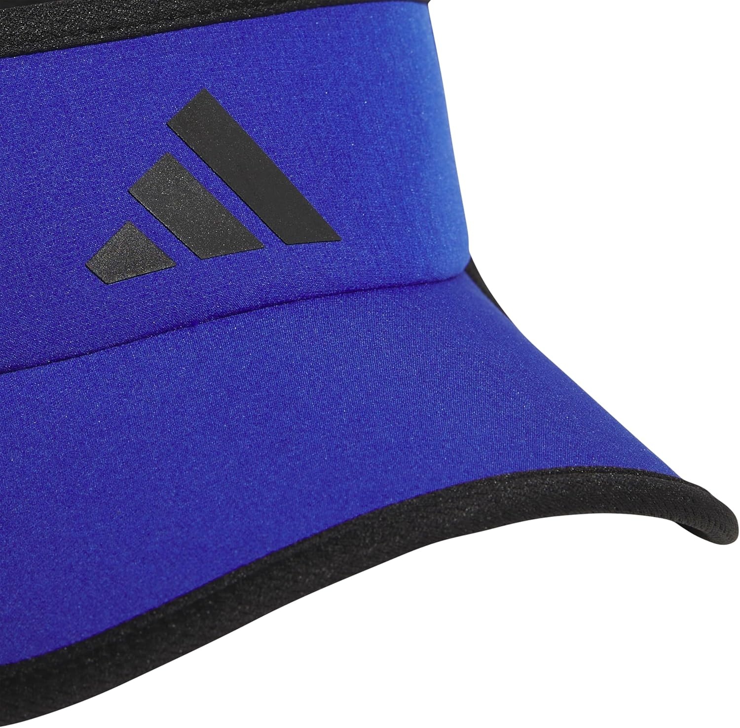 image:imageadidas Mens Superlite Visor Lightweight MoistureWicking Running HatSemi Lucid BlueBlack3