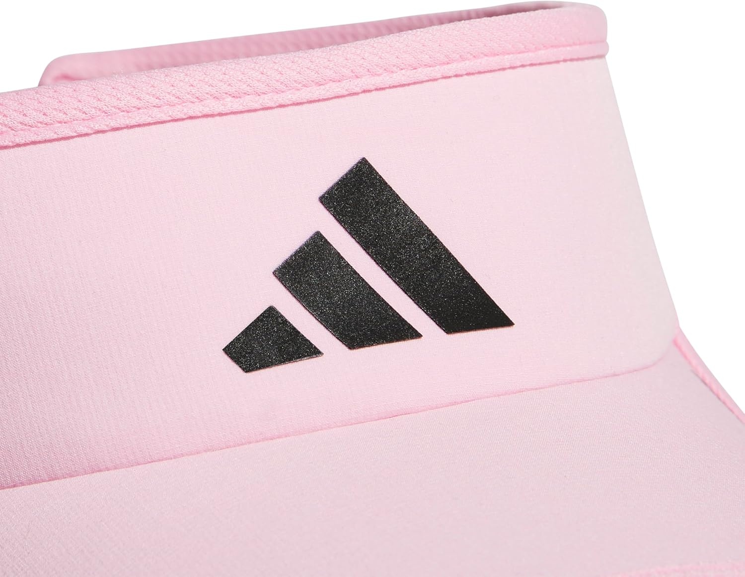 image:imageadidas Mens Superlite Visor Lightweight MoistureWicking Running HatTrue PinkBlack3