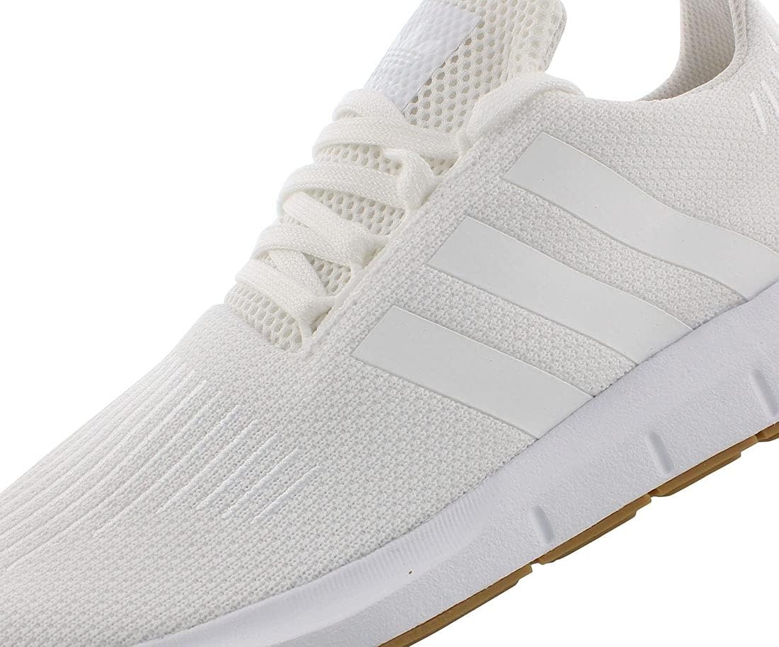 image:imageadidas Mens Swift Run 10Footwear WhiteClear WhiteBrown GumGhost White
