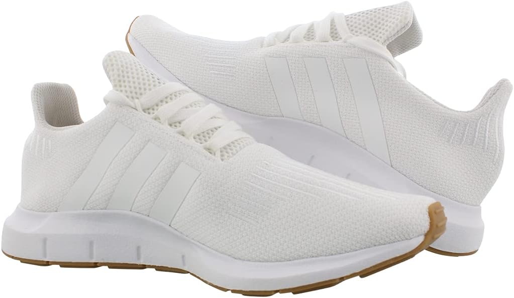 image:imageadidas Mens Swift Run 10Footwear WhiteClear WhiteBrown GumGhost White