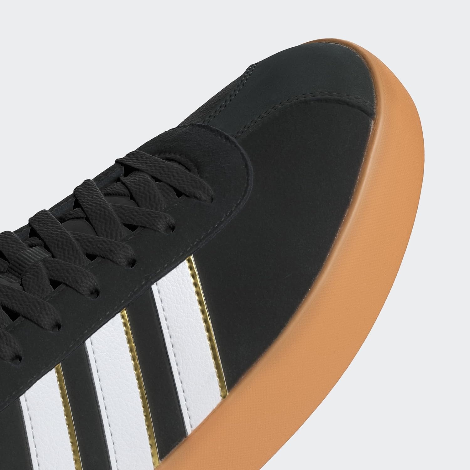 image:imageadidas Mens VL Court 30 SneakersBlackWhiteTeam Victory Red