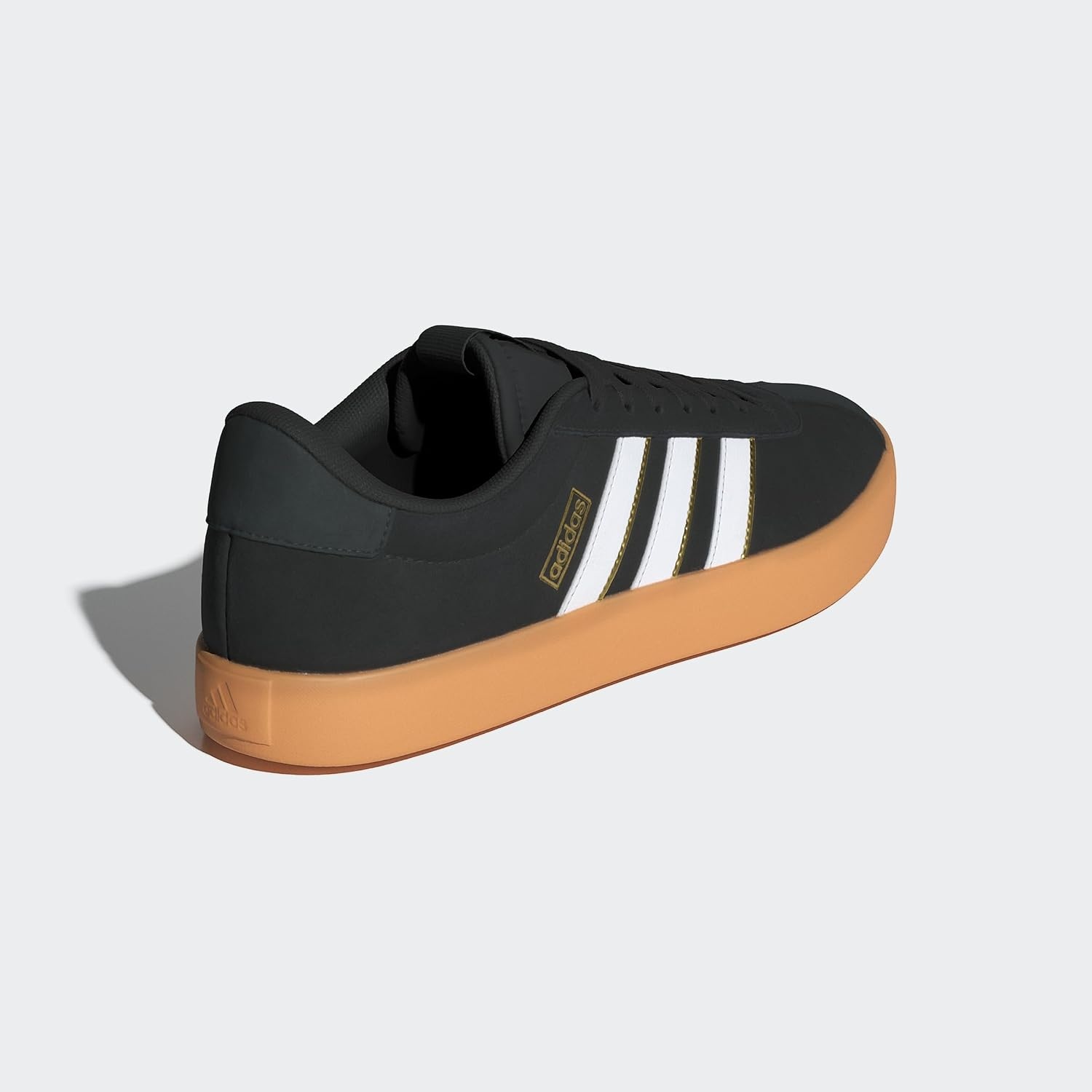 image:imageadidas Mens VL Court 30 SneakersBlackWhiteTeam Victory Red