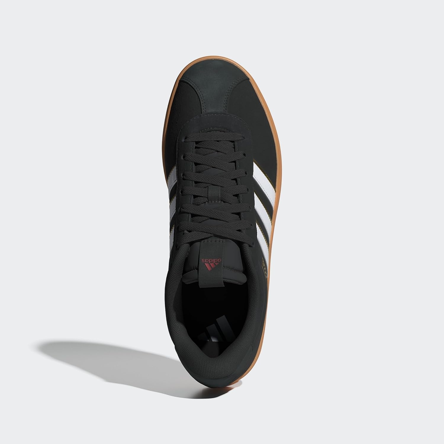 image:imageadidas Mens VL Court 30 SneakersCore Black Cloud White Victory Red