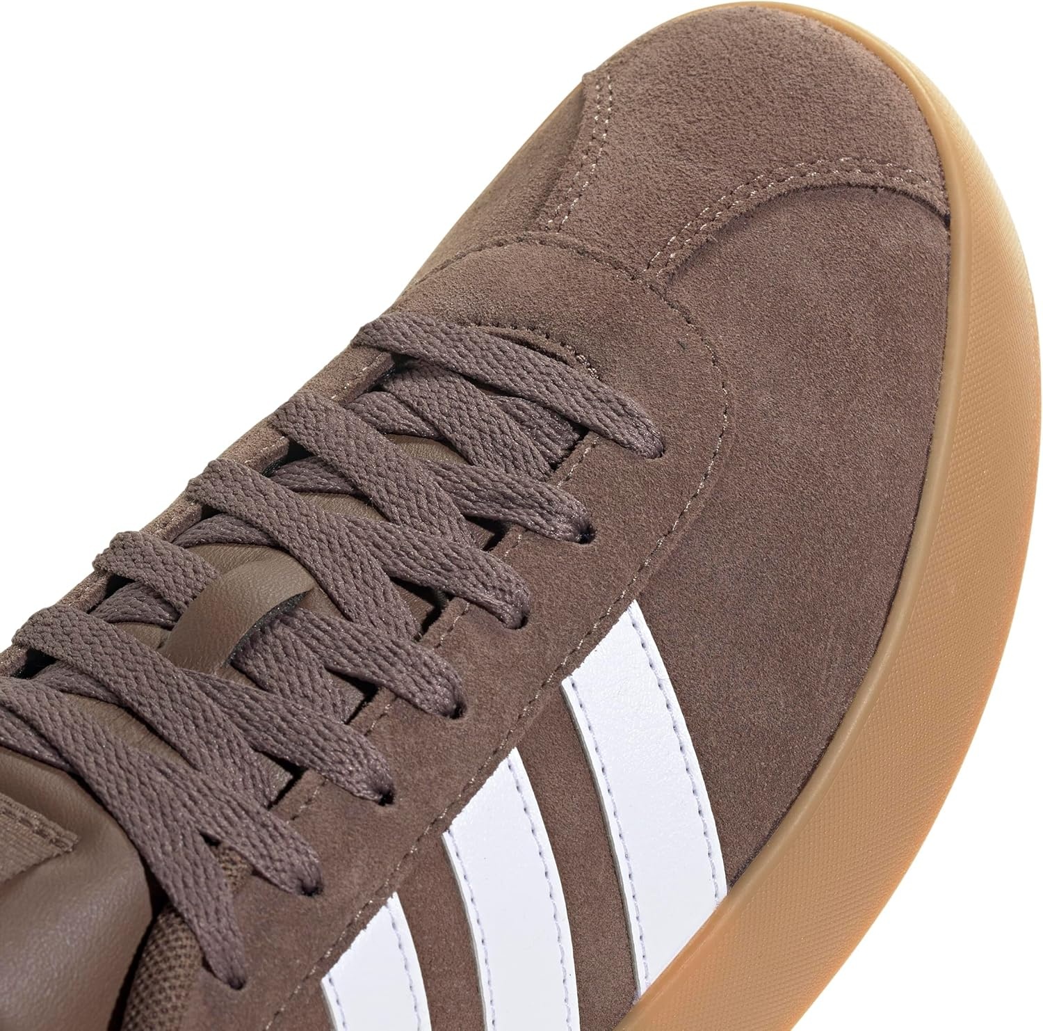 image:imageadidas Mens VL Court 30 SneakersEarth StrataWhiteGold Metallic