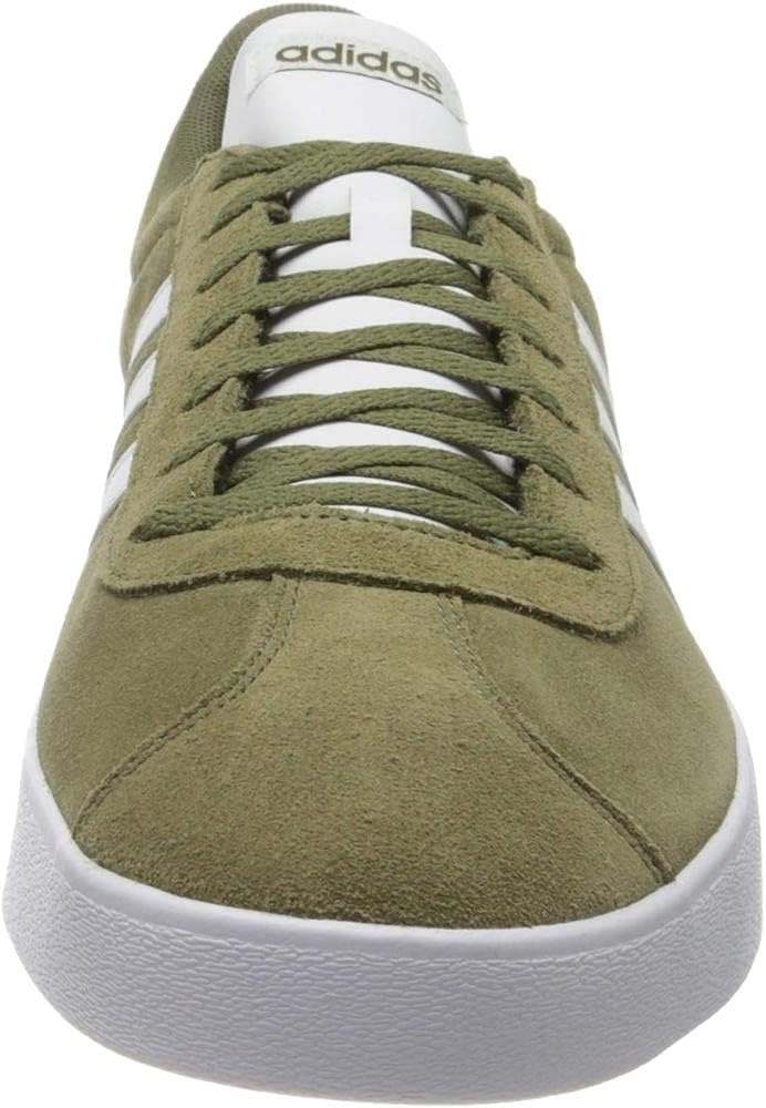 image:imageadidas Mens VL Court 30 SneakersGreen Raw Khaki Ftwr White Ftwr White