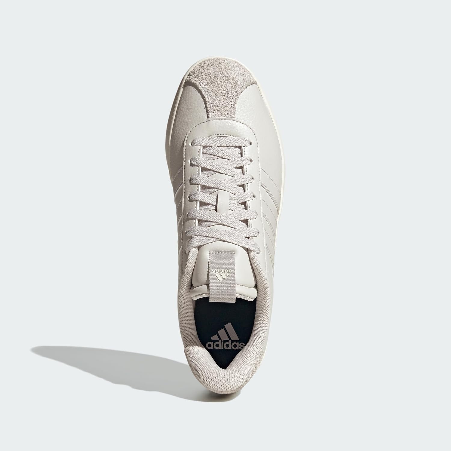 image:imageadidas Mens VL Court 30 SneakersGreyGreyOff White