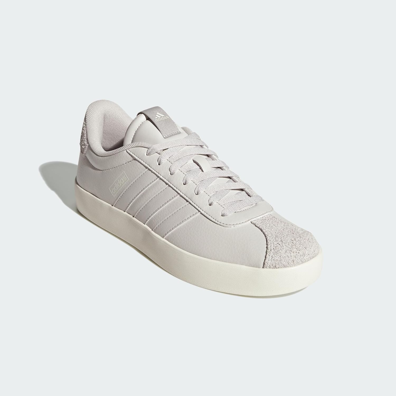 image:imageadidas Mens VL Court 30 SneakersGreyGreyOff White