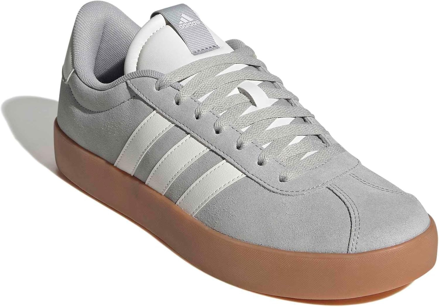image:imageadidas Mens VL Court 30 SneakersGreyWhiteGum