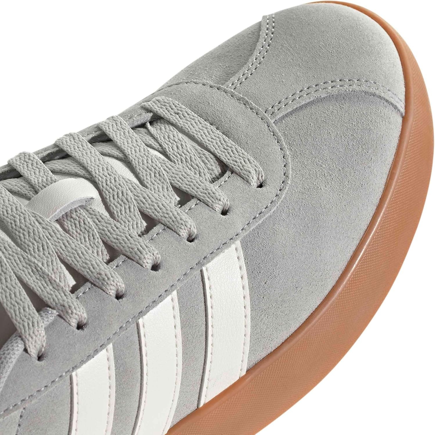 image:imageadidas Mens VL Court 30 SneakersGreyWhiteGum