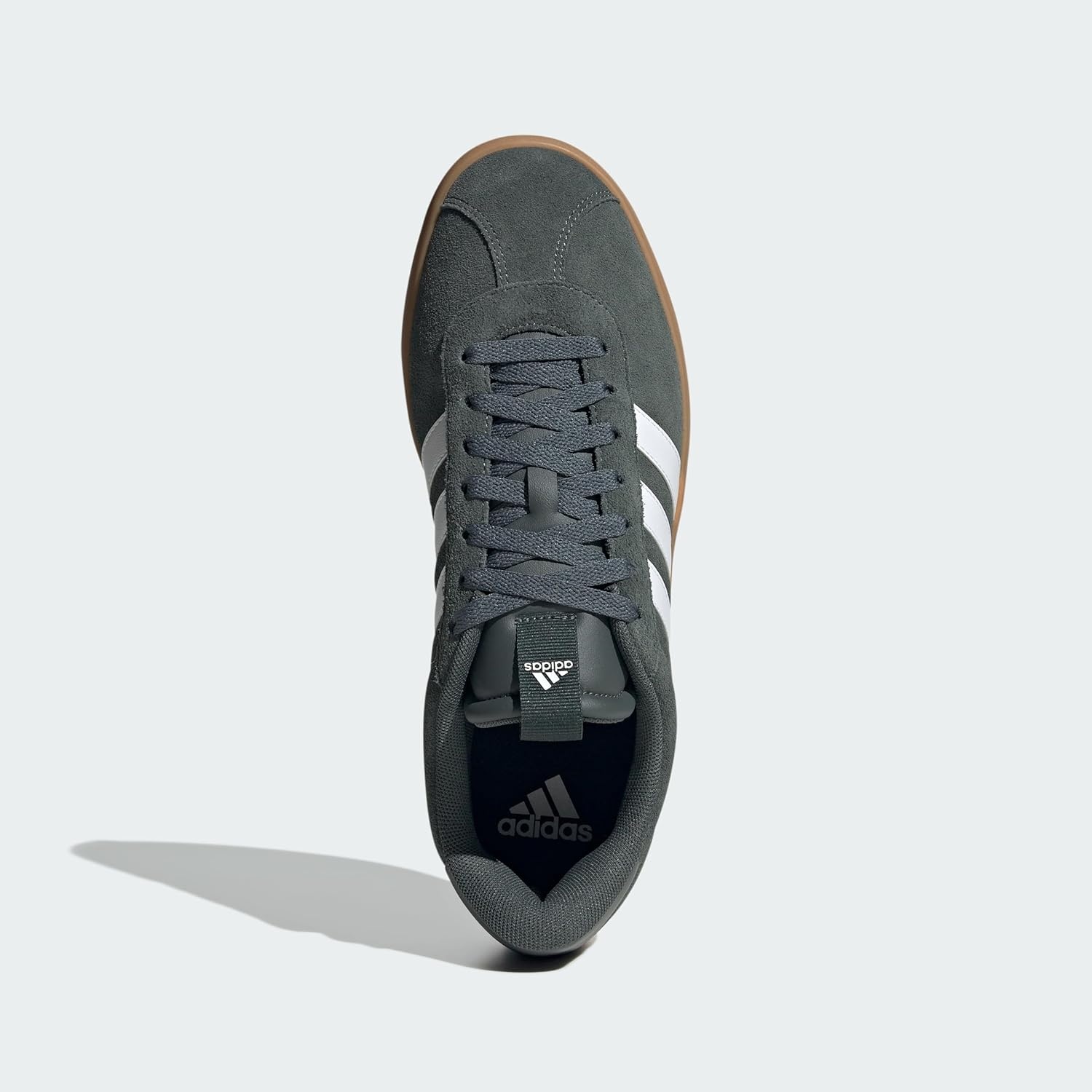 image:imageadidas Mens VL Court 30 SneakersIvyWhiteGum