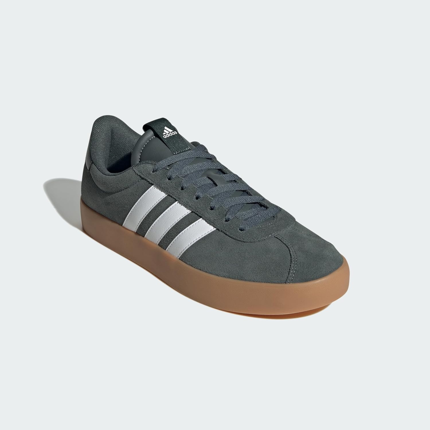 image:imageadidas Mens VL Court 30 SneakersIvyWhiteGum