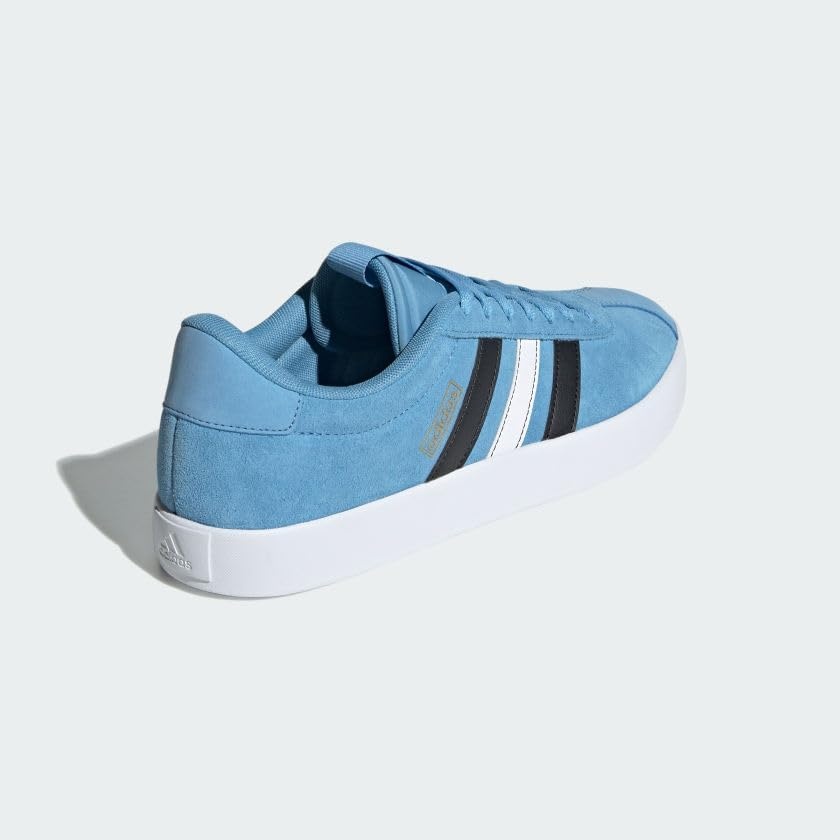 image:imageadidas Mens VL Court 30 SneakersLight BlueCloud WhiteCore Black