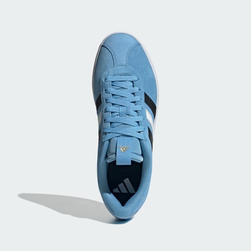 image:imageadidas Mens VL Court 30 SneakersLight BlueCloud WhiteCore Black