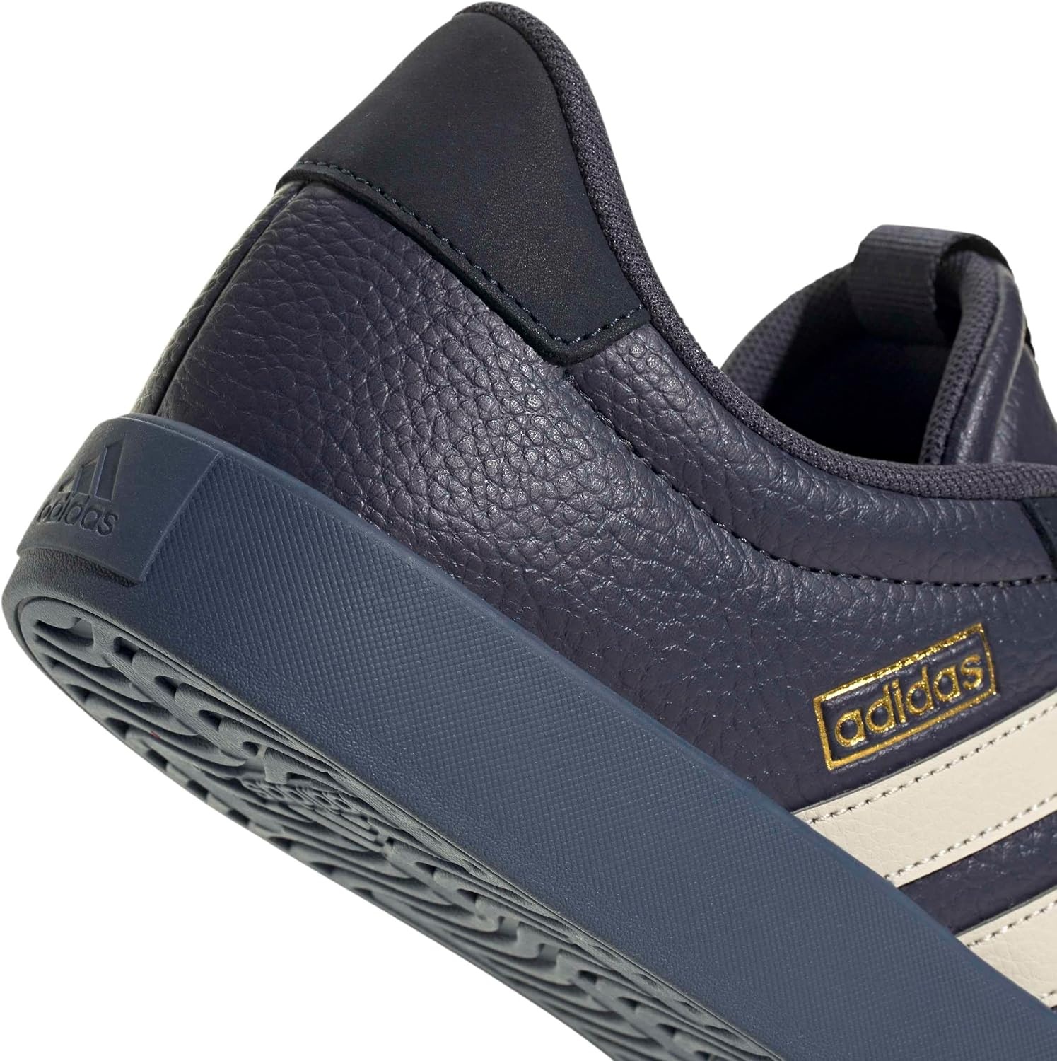 image:imageadidas Mens VL Court 30 SneakersShadow NavyWonder WhiteGold Metallic