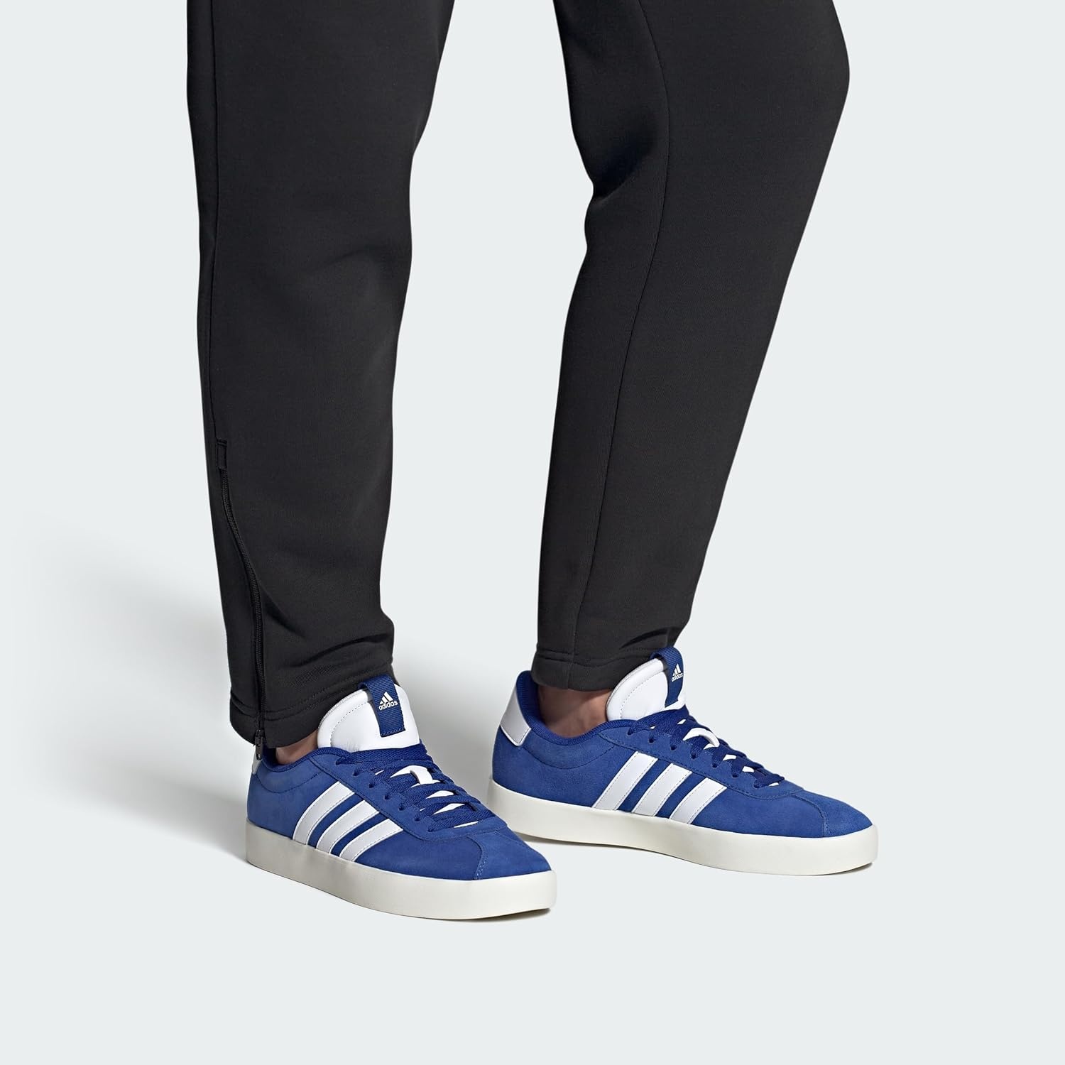 image:imageadidas Mens VL Court 30 SneakersTeam Royal BlueWhiteOff White