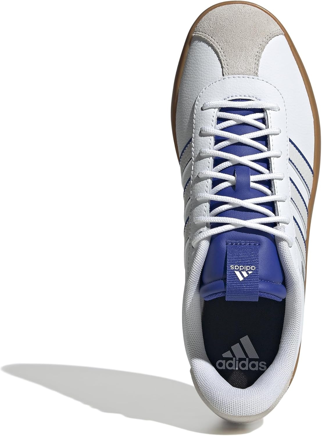 image:imageadidas Mens VL Court 30 SneakersWhiteCrystal WhiteSemi Lucid Blue