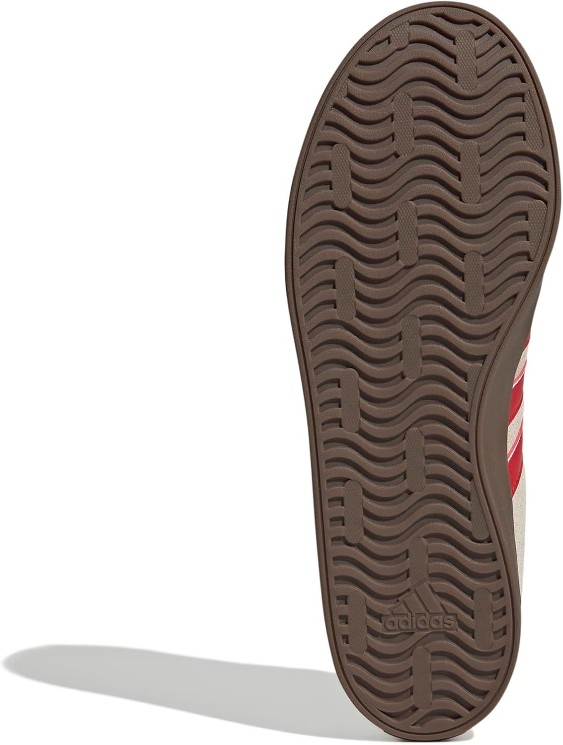 image:imageadidas Mens VL Court 30 SneakersWonder BeigeBetter ScarletWhite