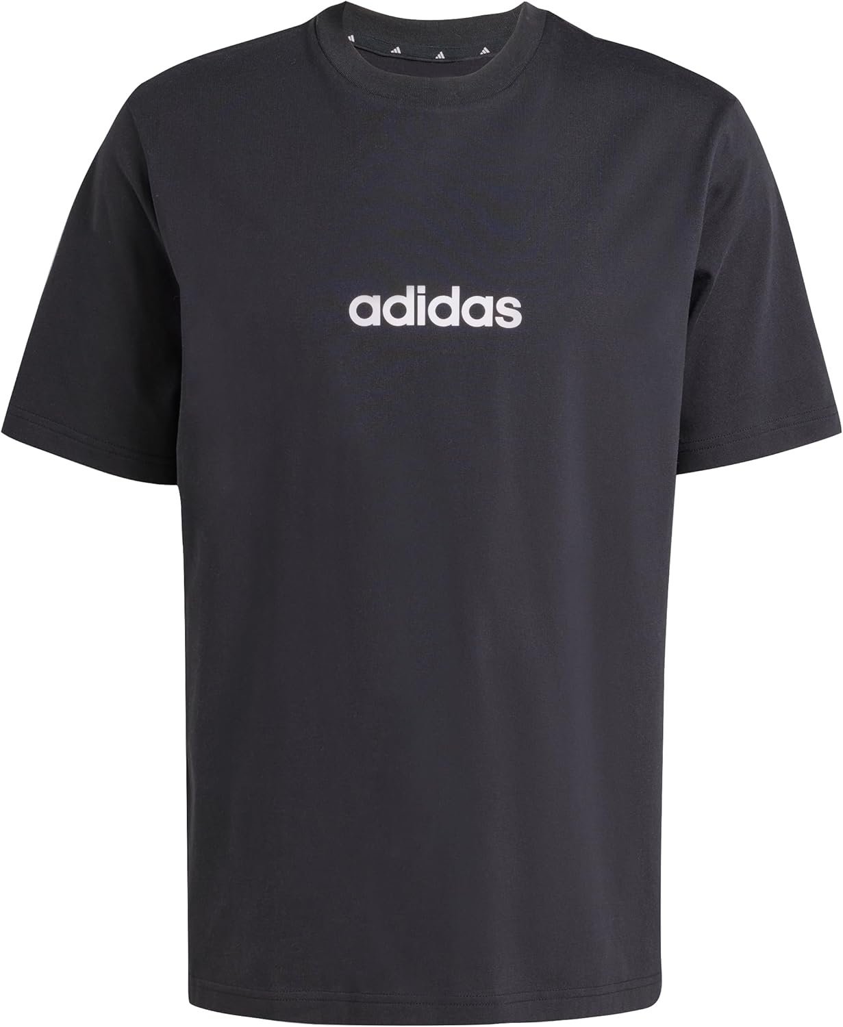 image:imageadidas Originals Mens Essentials Linear Single Jersey TShirtBlackWhite