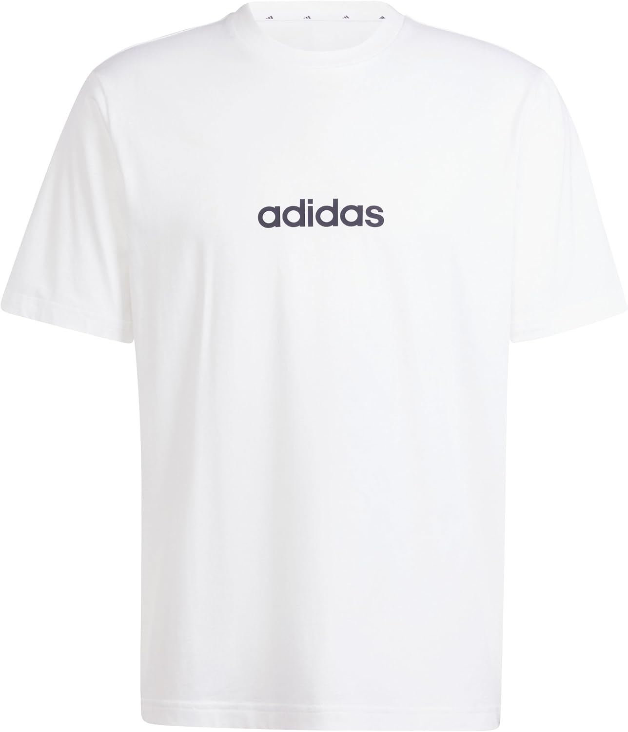 image:imageadidas Originals Mens Essentials Linear Single Jersey TShirtWhiteBlack