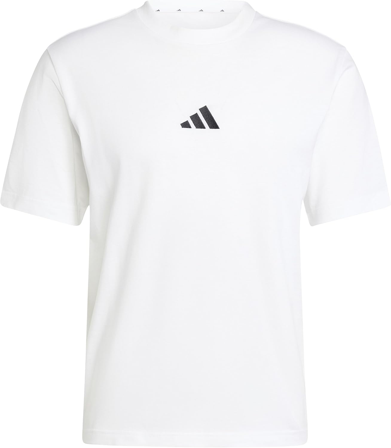 image:imageadidas Originals Mens Essentials Small Logo Single Jersey TShirtWhiteBlack