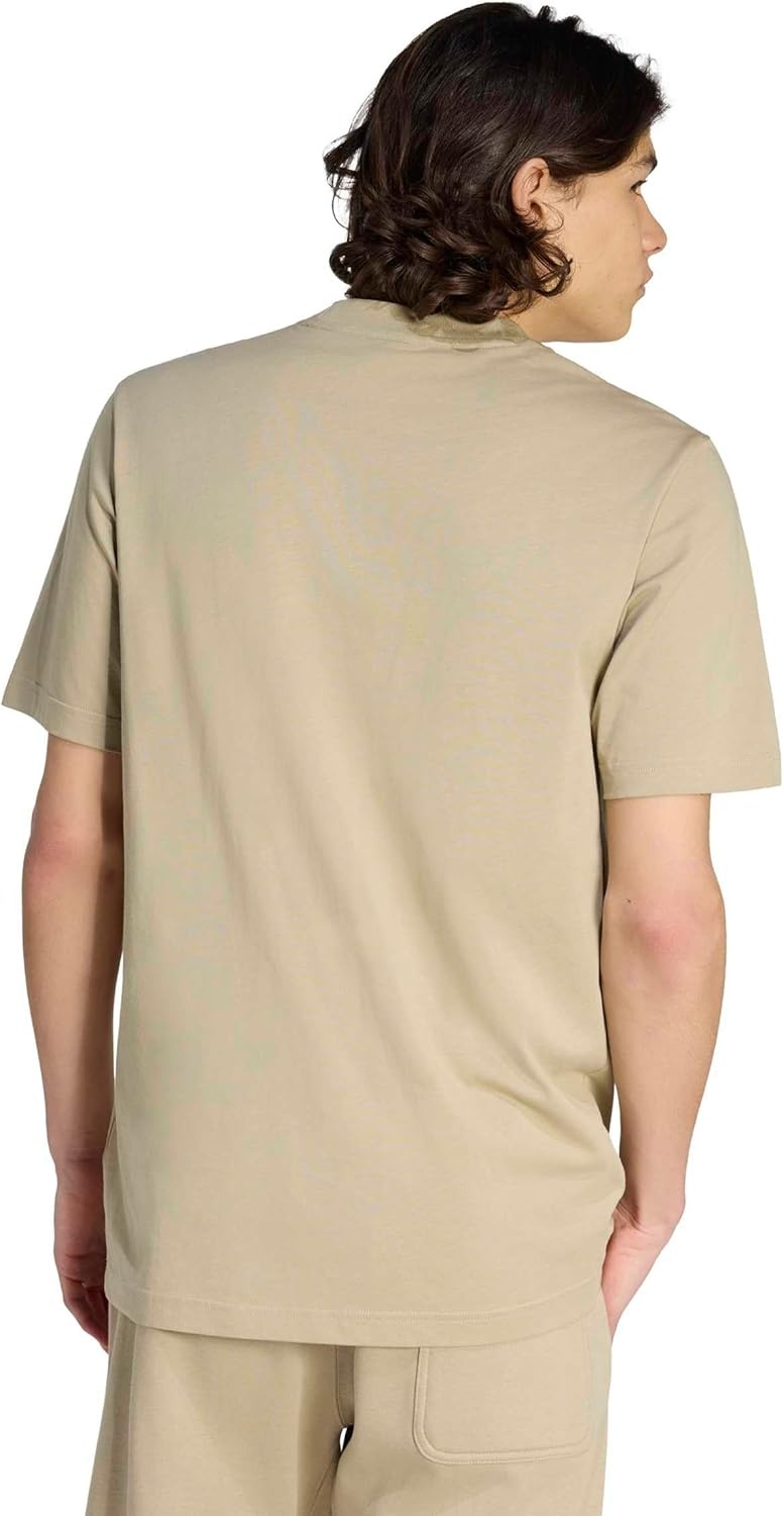 image:imageadidas Originals Mens Essentials Small Logo Single Jersey TShirtWonder CargoBlack