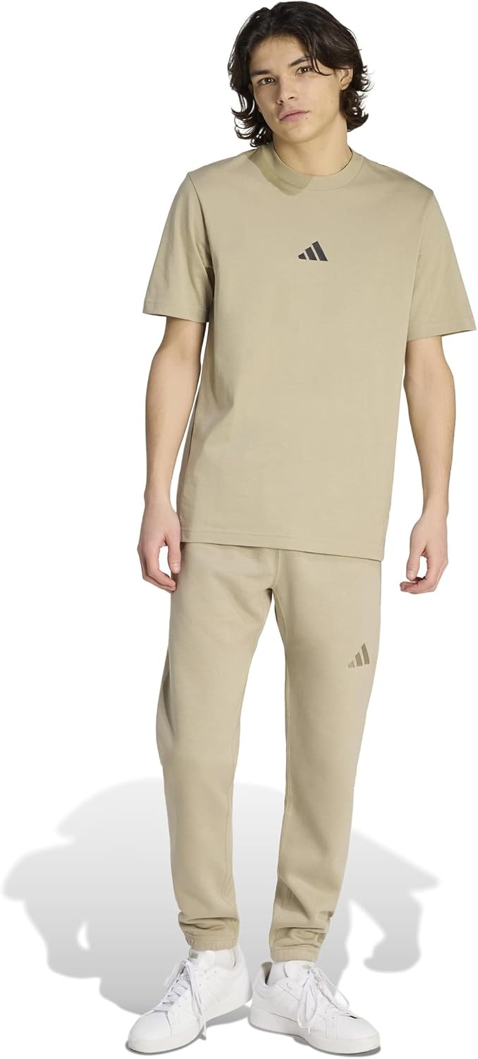image:imageadidas Originals Mens Essentials Small Logo Single Jersey TShirtWonder CargoBlack