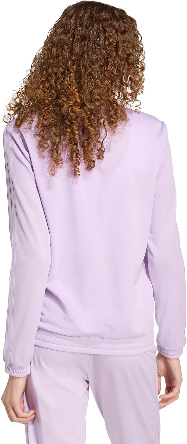 image:imageadidas Originals Womens Tricot 3Stripes Track Top SweatshirtPowder Plum