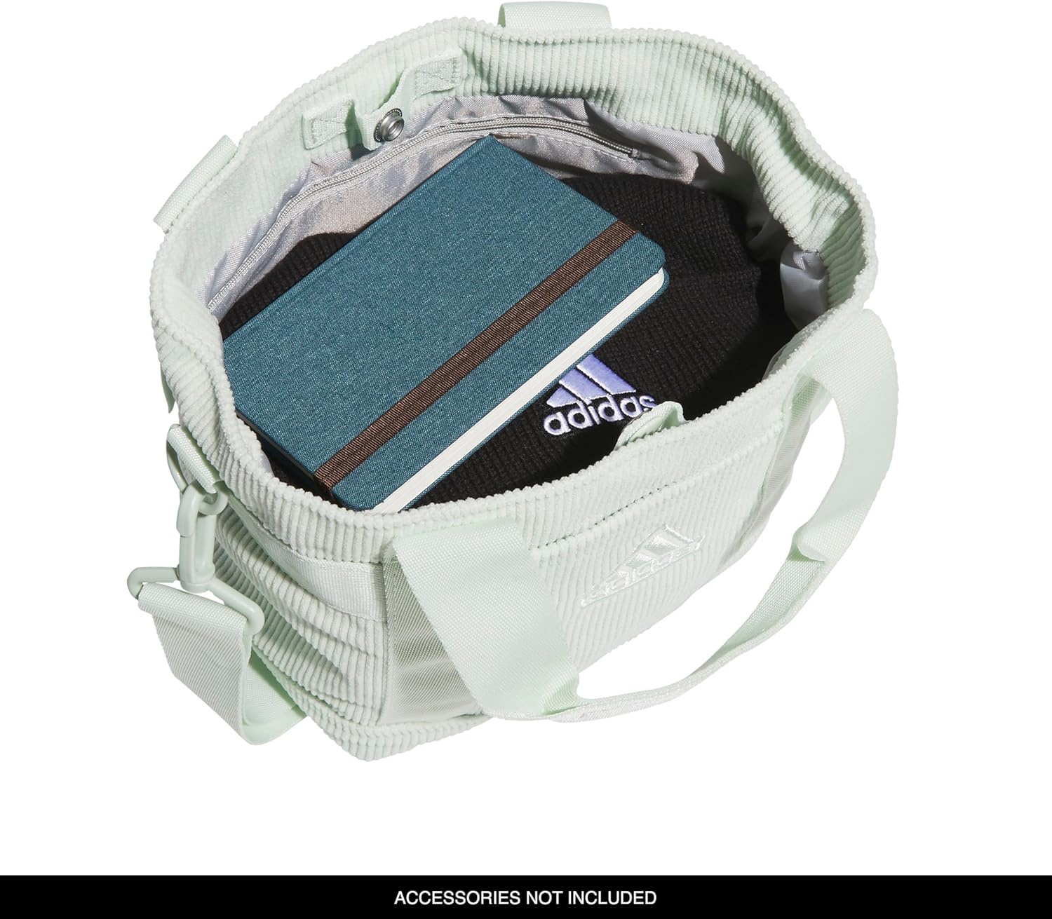 image:imageadidas Small Tote Mini Bag for Women and MenCorduroyLinen Green