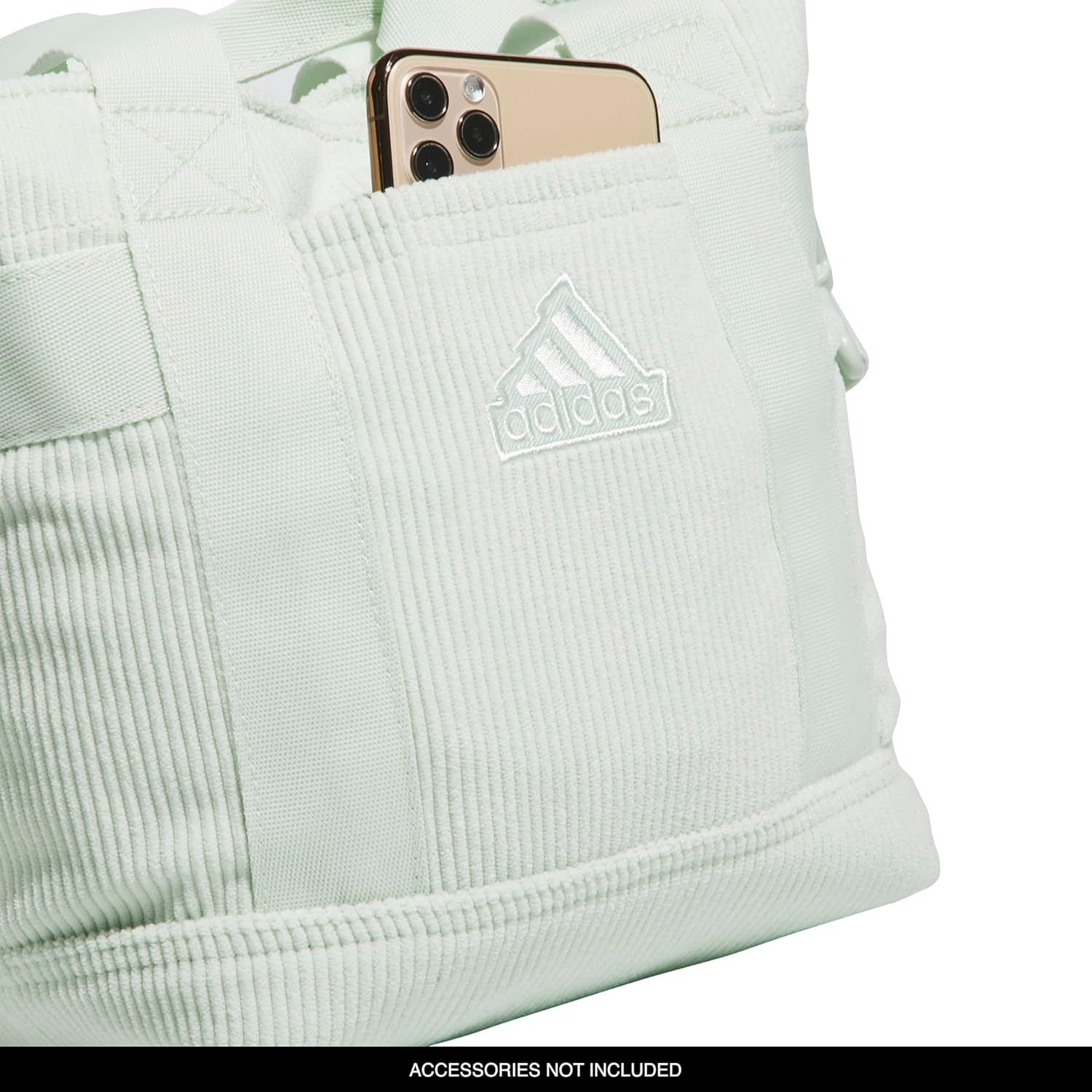 image:imageadidas Small Tote Mini Bag for Women and MenCorduroyLinen Green