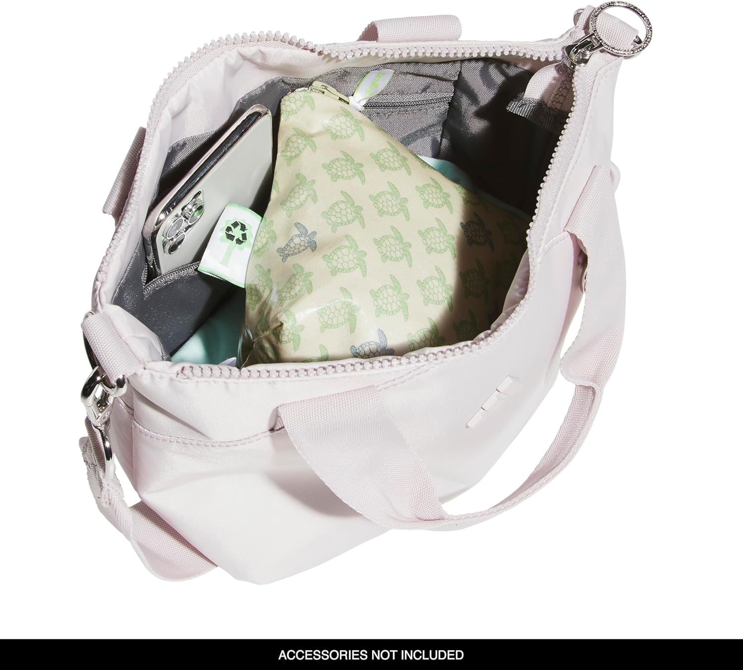 image:imageadidas Small Tote Mini Bag for Women and MenPremiumIce PurpleSilver Metallic