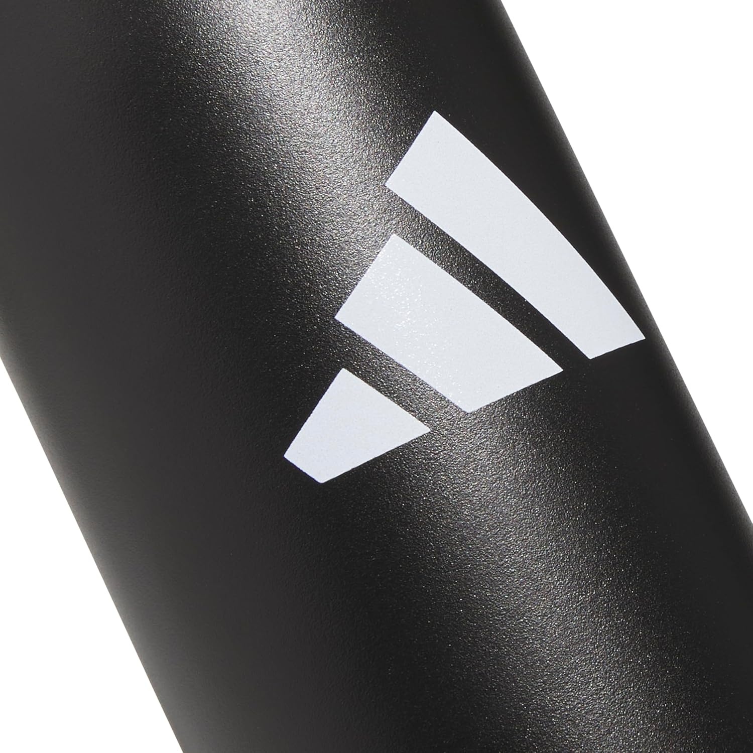 image:imageadidas Stainless Steel Metal Water Bottle 20 oz 600 mL Straw LidBlackWhite