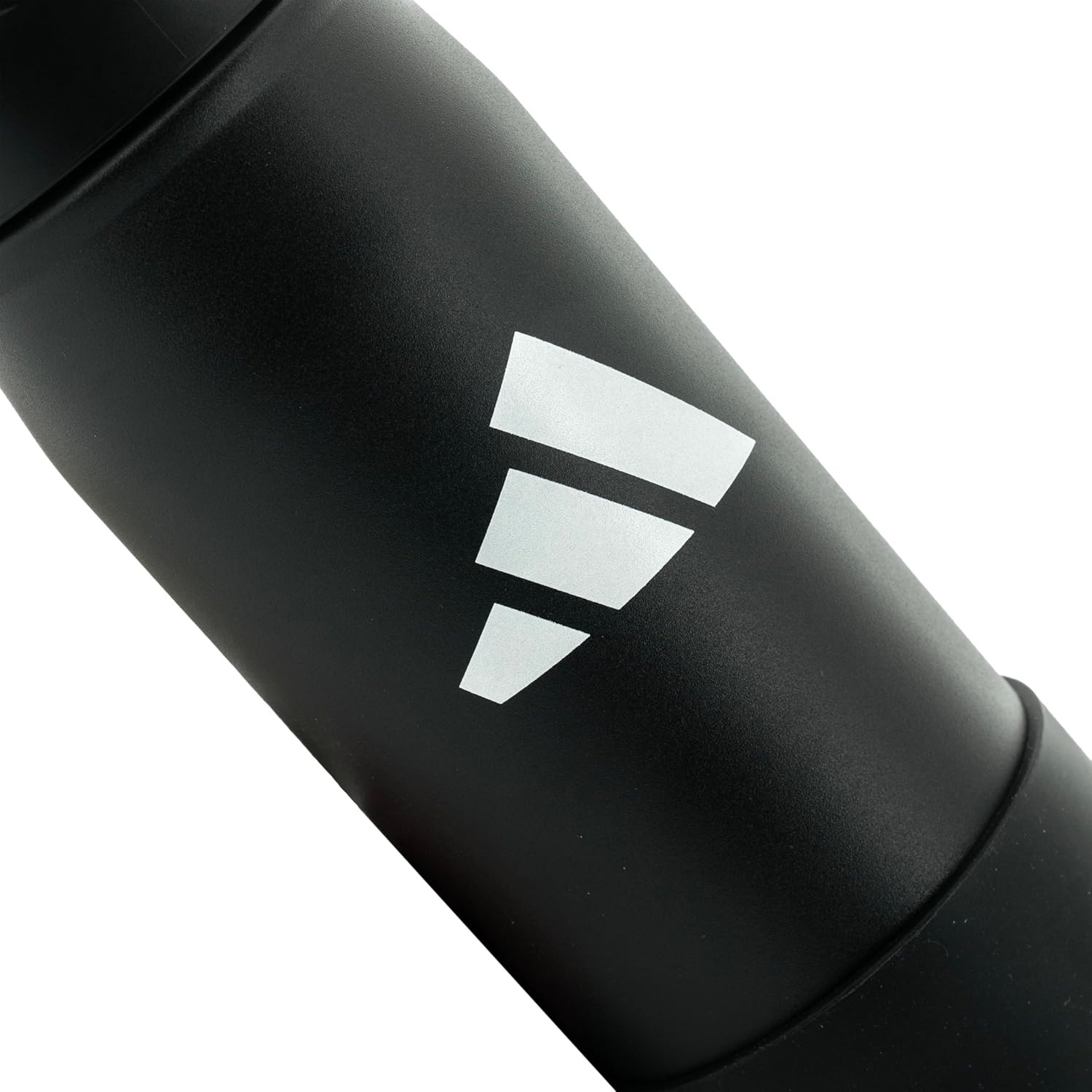 image:imageadidas Stainless Steel Metal Water Bottle 20 oz 600 mL Straw LidBlackWhiteBlack2