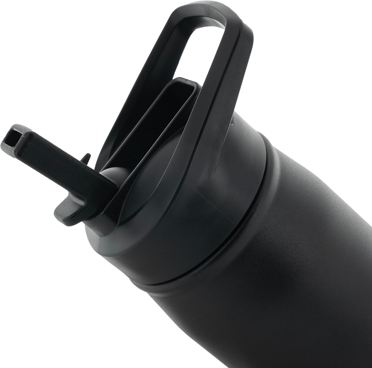 image:imageadidas Stainless Steel Metal Water Bottle 20 oz 600 mL Straw LidBlackWhiteBlack2