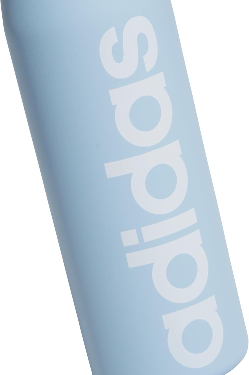 image:imageadidas Stainless Steel Metal Water Bottle 20 oz 600 mL Straw LidClear Sky BluePulse BlueWhite