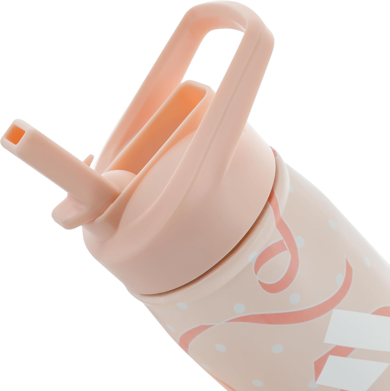 image:imageadidas Stainless Steel Metal Water Bottle 20 oz 600 mL Straw LidPink TintWhiteSemi Frozen Turbo Pink2