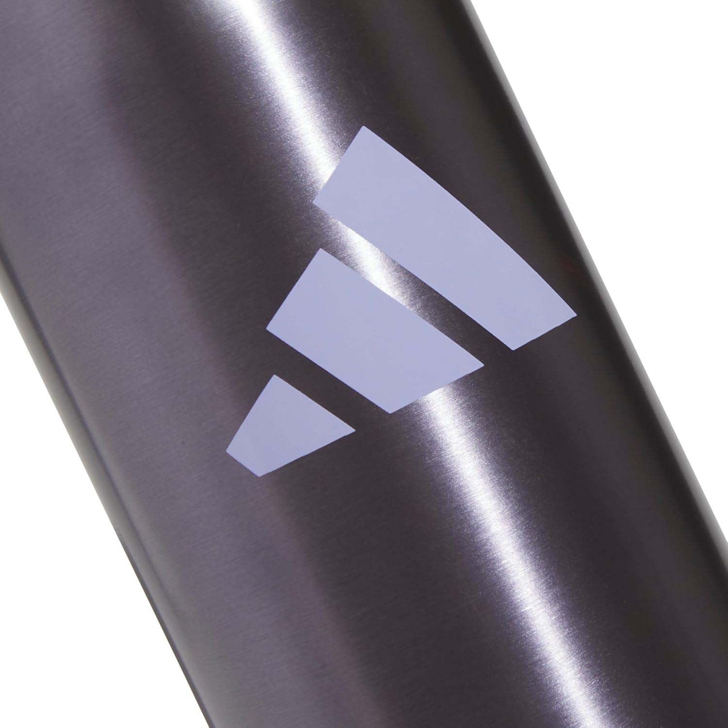 image:imageadidas Stainless Steel Metal Water Bottle 20 oz 600 mL Straw LidPreloved VioletSilver Violet Purple
