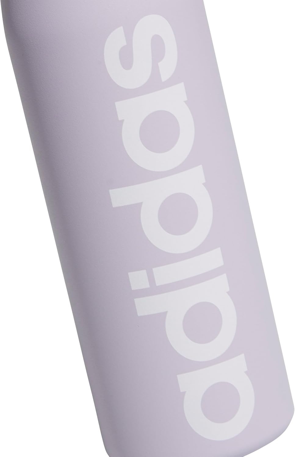 image:imageadidas Stainless Steel Metal Water Bottle 20 oz 600 mL Straw LidSilver Dawn GreyWhite