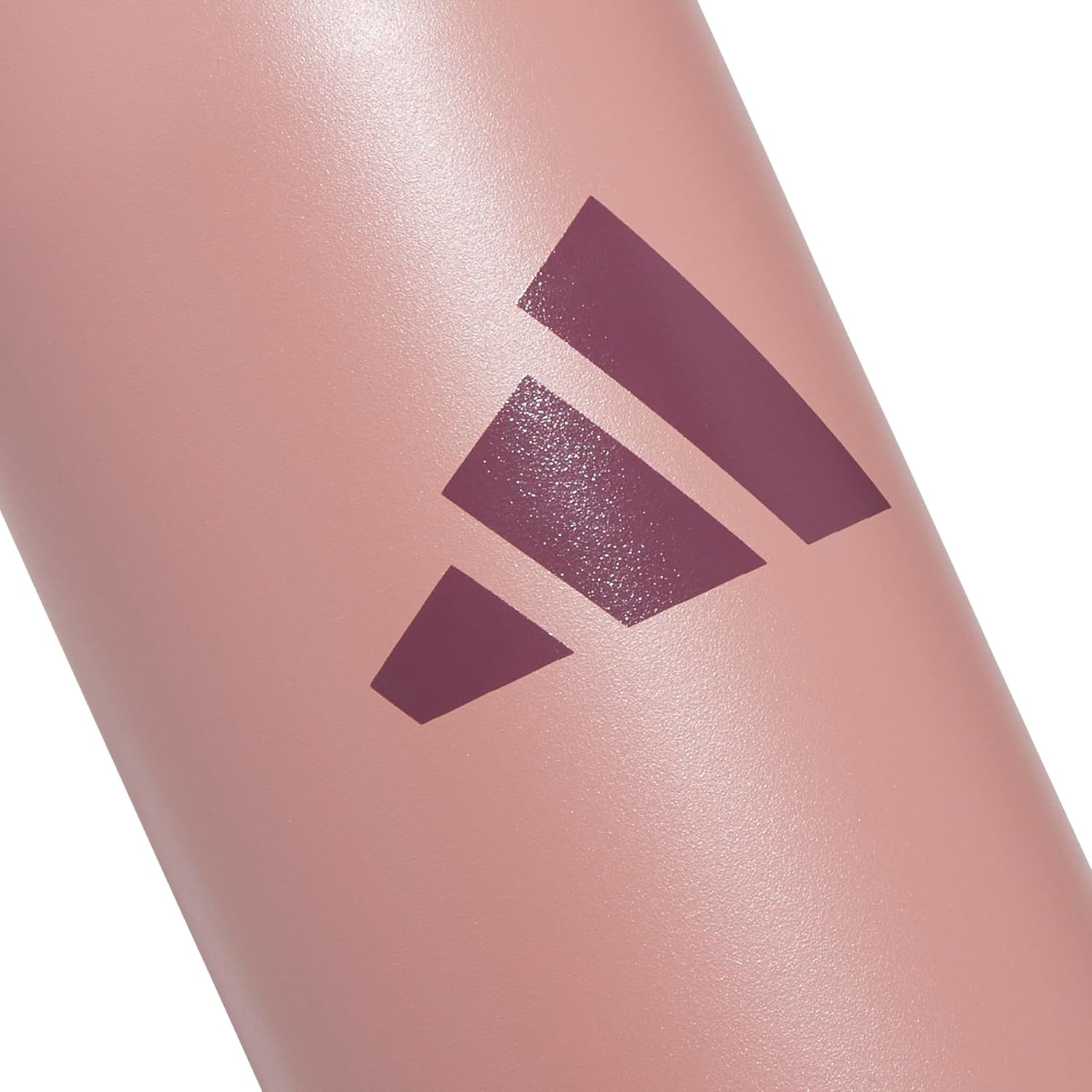 image:imageadidas Stainless Steel Metal Water Bottle 20 oz 600 mL Straw LidWarm Clay PinkQuiet Crimson Purple