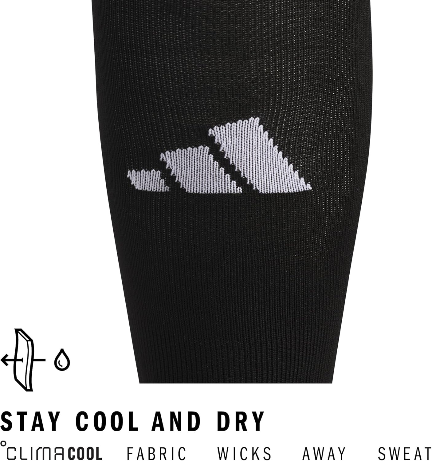 image:imageadidas Team Speed 3 Soccer Socks 1PairBlackWhite20